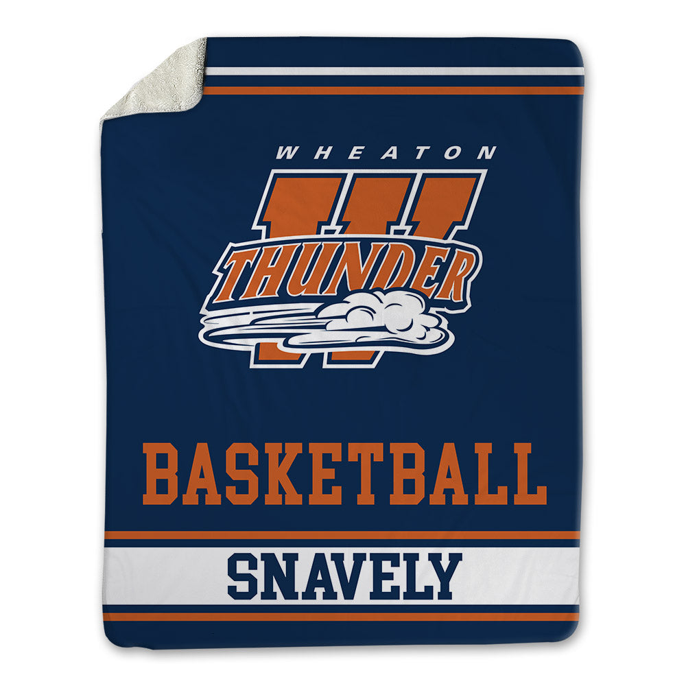 Wheaton IL - NCAA Women's Basketball : Clara Snavely - Blanket-0