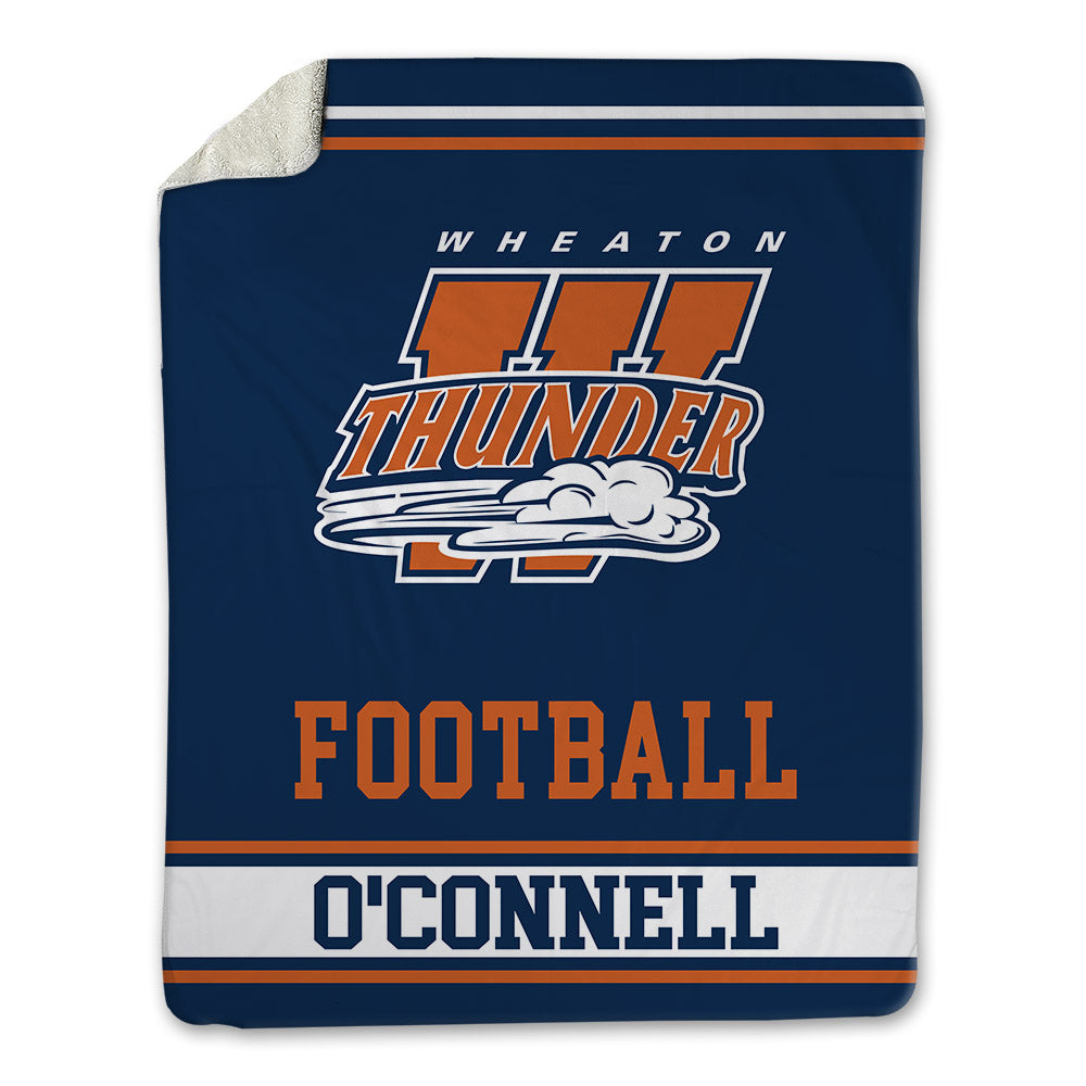Wheaton IL - NCAA Football : Seamus O'Connell - Blanket-0