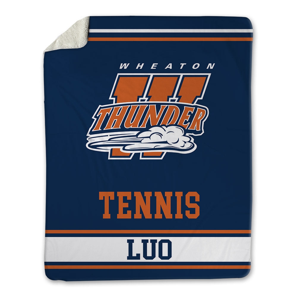 Wheaton IL - NCAA Men's Tennis : Mia Luo - Blanket-0