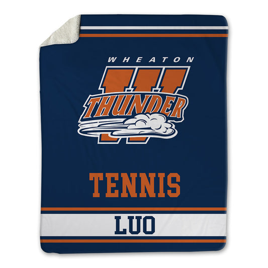 Wheaton IL - NCAA Men's Tennis : Mia Luo - Blanket-0