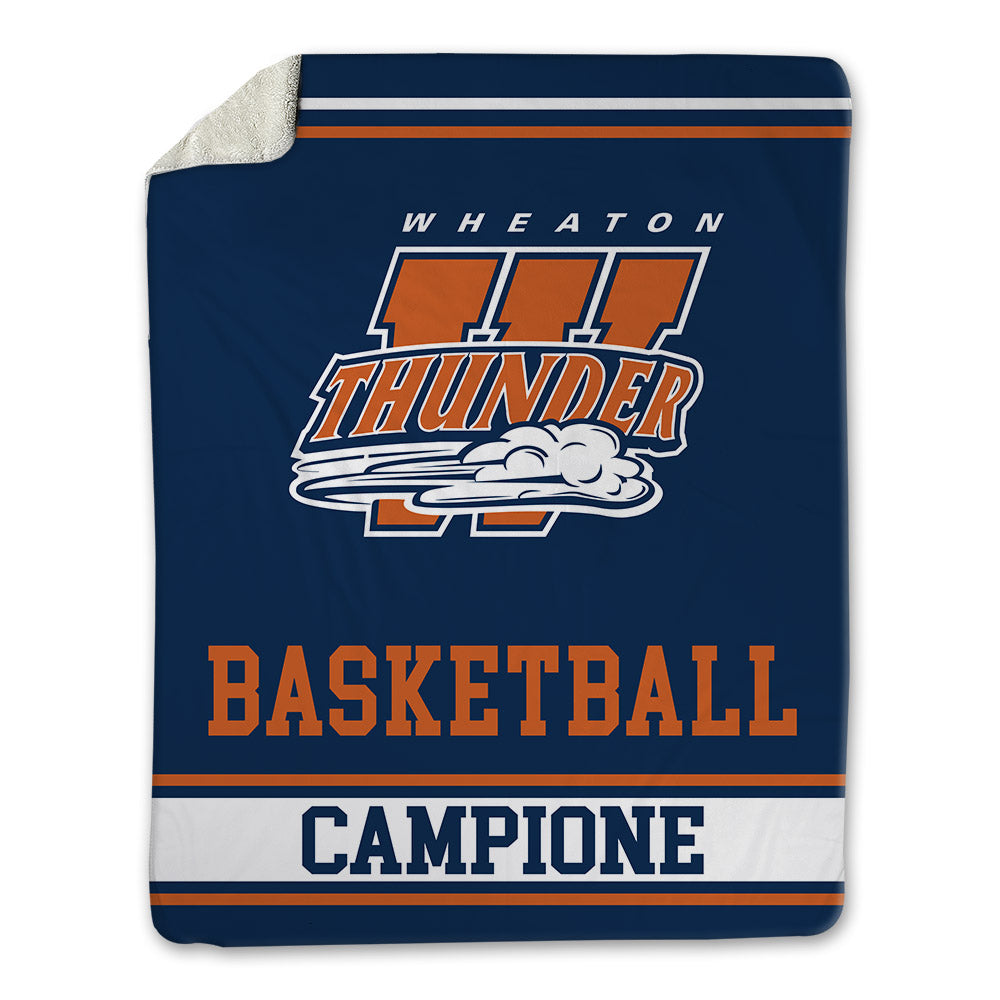 Wheaton IL - NCAA Men's Basketball : Matthew Campione - Blanket-0