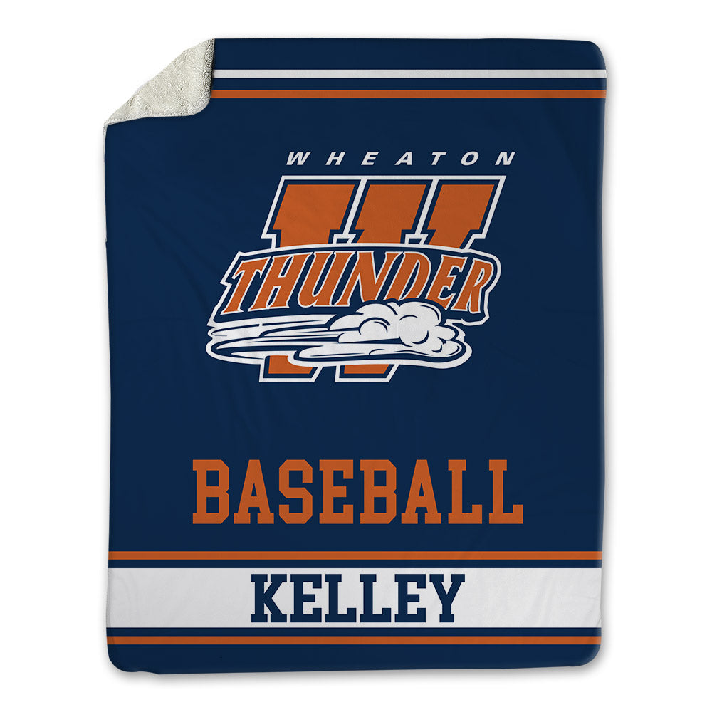 Wheaton IL - NCAA Baseball : Caleb Kelley - Blanket-0