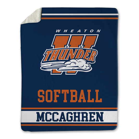Wheaton IL - NCAA Softball : Natalie McCaghren - Blanket-0