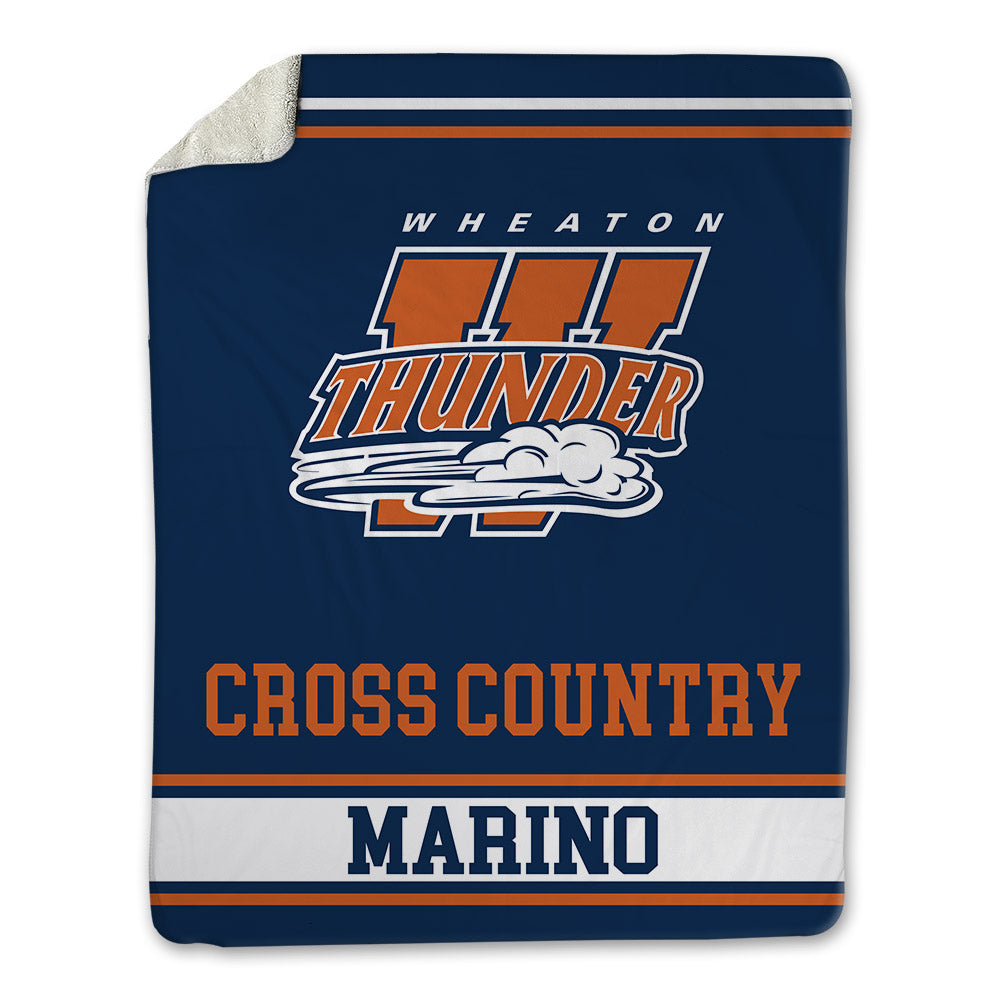 Wheaton IL - NCAA Women's Cross Country : Emmarie Marino - Blanket-0