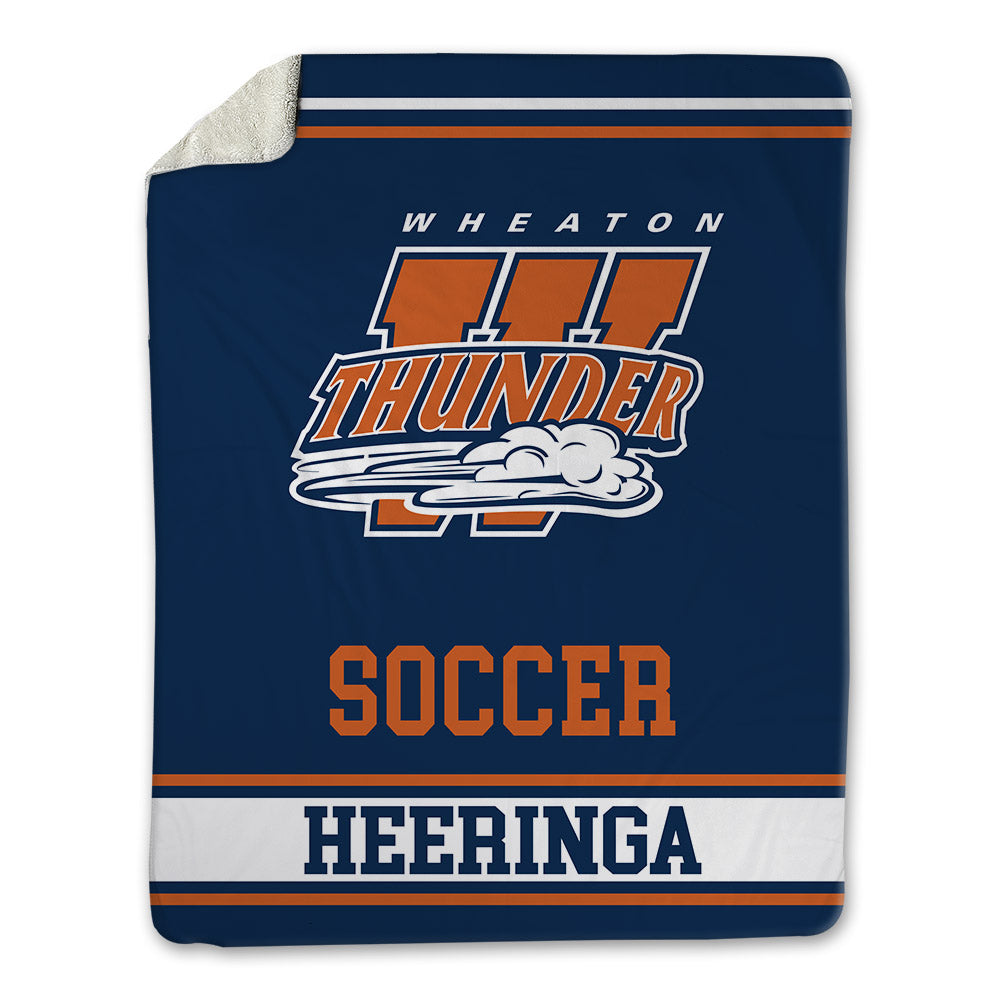 Wheaton IL - NCAA Men's Soccer : Andrew Heeringa - Blanket-0