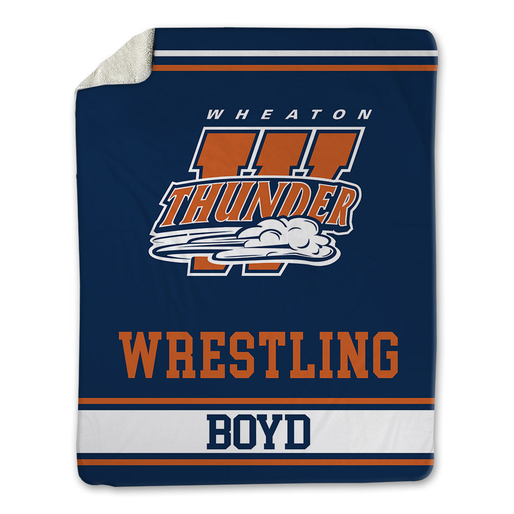 Wheaton IL - NCAA Wrestling : Garrett Boyd - Blanket-0