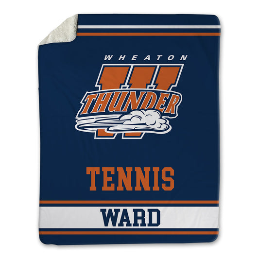 Wheaton IL - NCAA Men's Tennis : Ryder Ward - Blanket-0