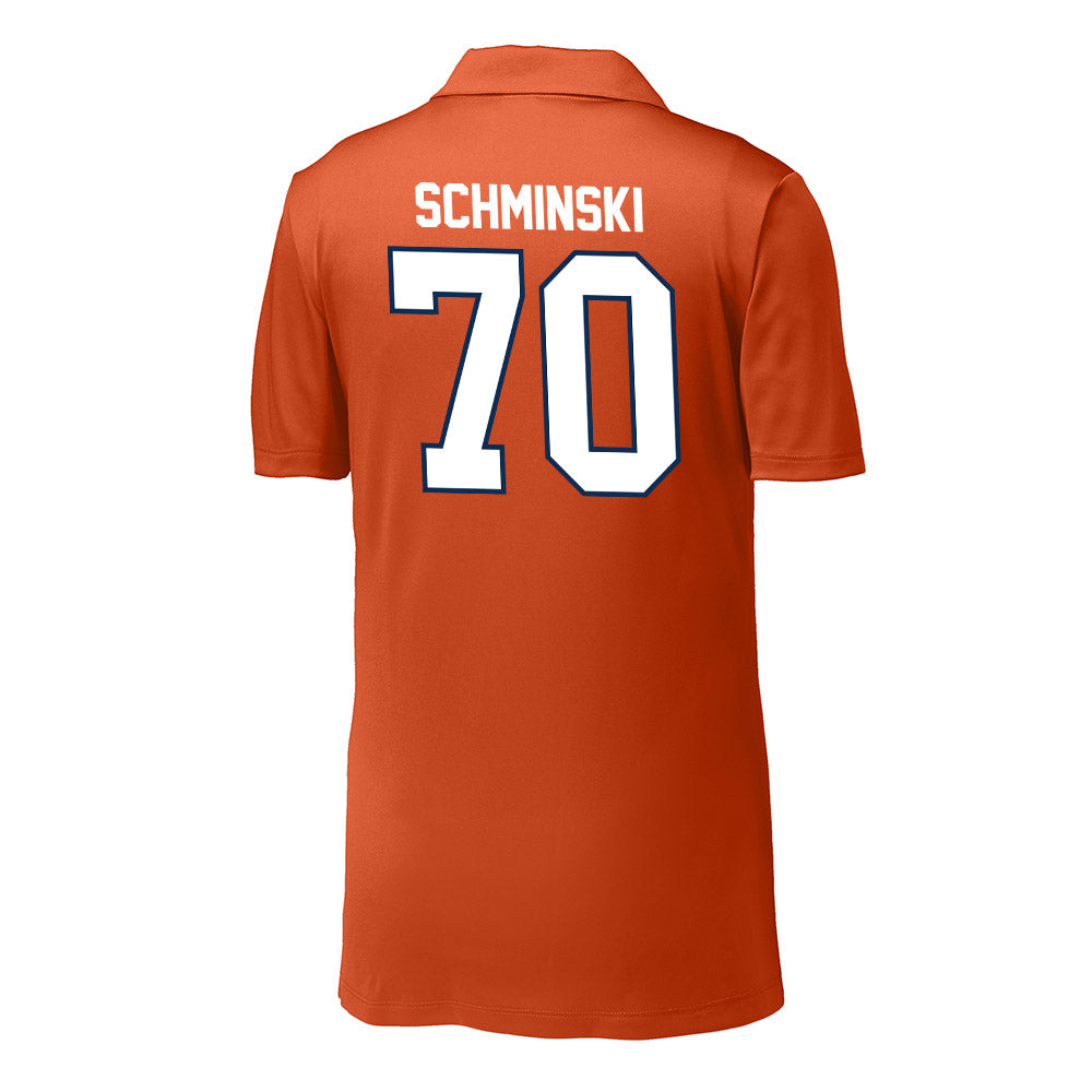 Wheaton IL - NCAA Football : Cole Schminski - Activewear Polo Shirt-1