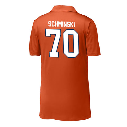 Wheaton IL - NCAA Football : Cole Schminski - Activewear Polo Shirt-1