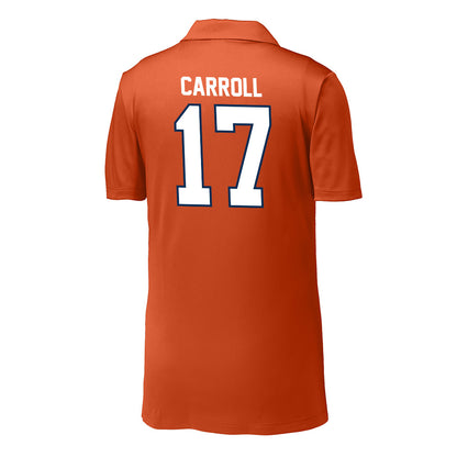 Wheaton IL - NCAA Football : Xander Carroll - Activewear Polo Shirt-1