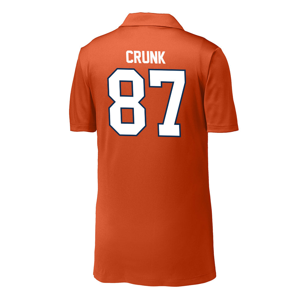 Wheaton IL - NCAA Football : Ethan Crunk - Activewear Polo Shirt-1