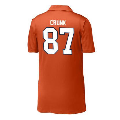 Wheaton IL - NCAA Football : Ethan Crunk - Activewear Polo Shirt-1