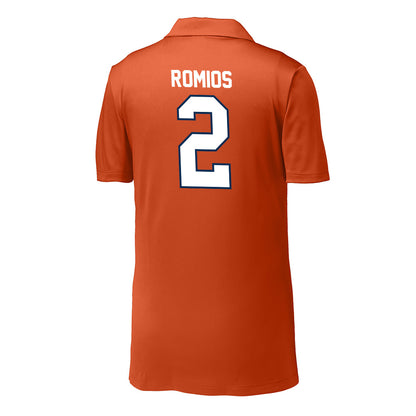 Wheaton IL - NCAA Baseball : Niko Romios - Activewear Polo Shirt-1