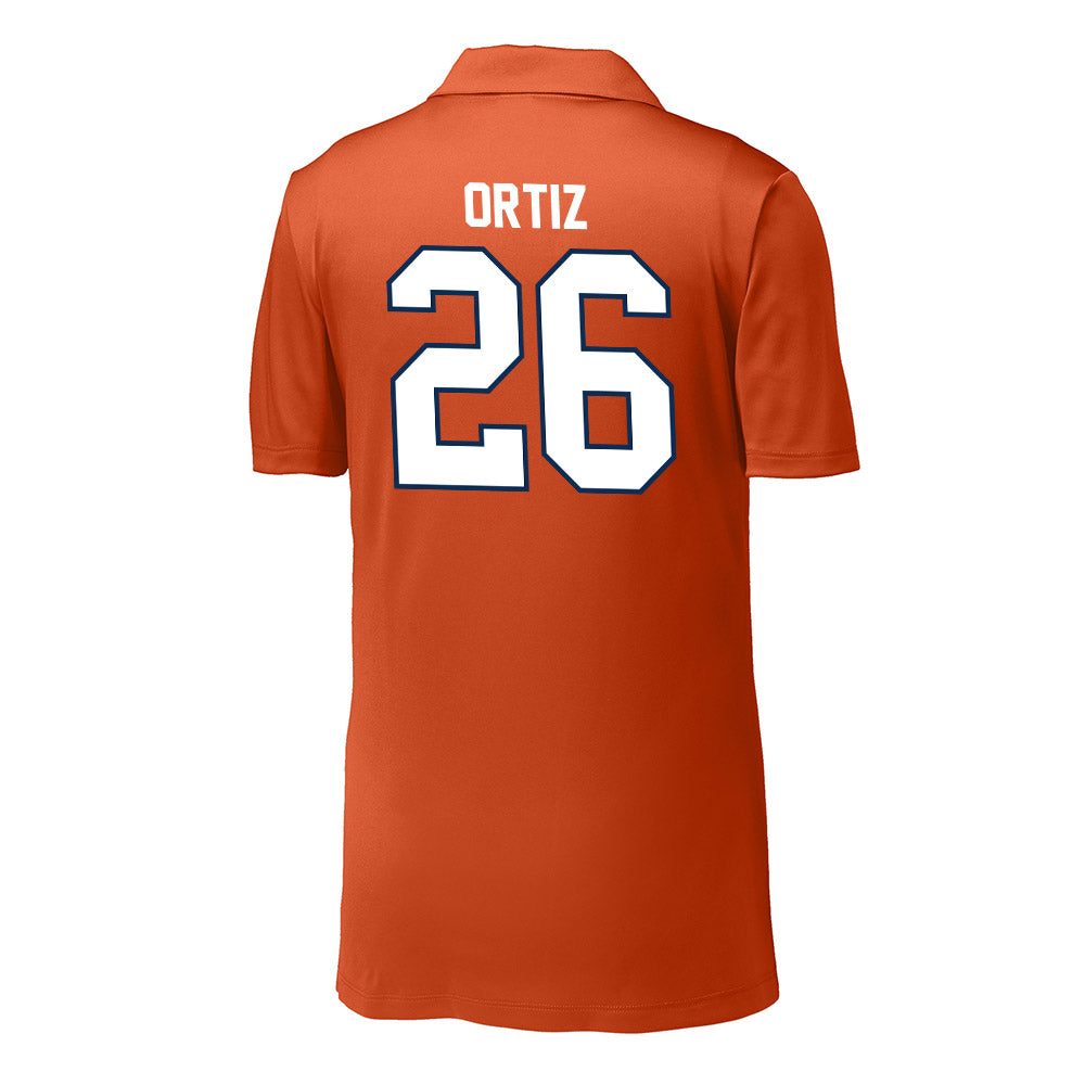 Wheaton IL - NCAA Baseball : Joshua Ortiz - Activewear Polo Shirt-1