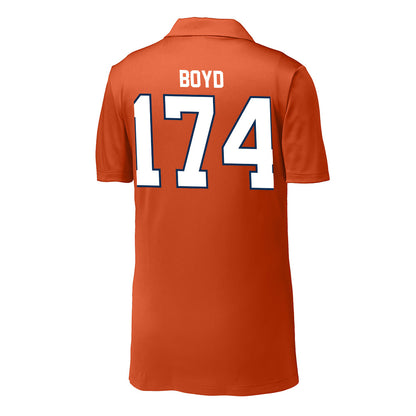 Wheaton IL - NCAA Wrestling : Garrett Boyd - Activewear Polo Shirt-1
