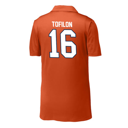 Wheaton IL - NCAA Women's Soccer : Cami Tofilon - Activewear Polo Shirt-1