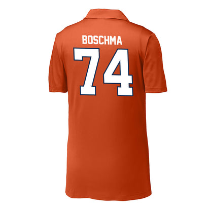 Wheaton IL - NCAA Football : Nick Boschma - Activewear Polo Shirt-1