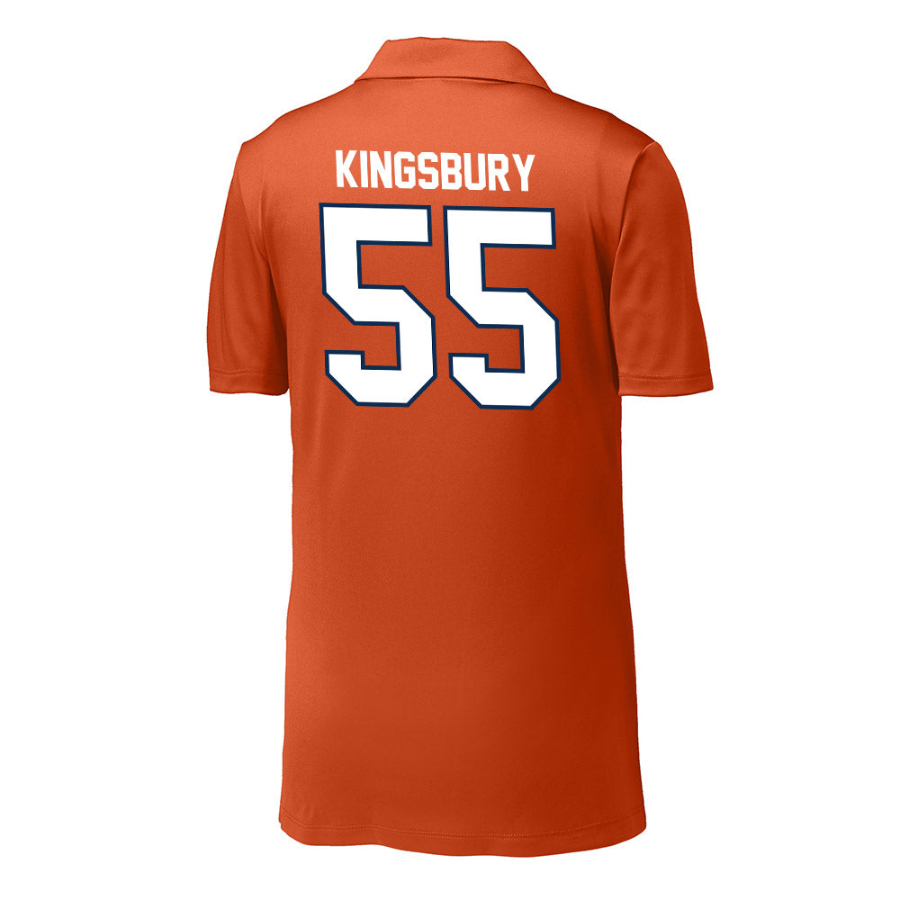 Wheaton IL - NCAA Football : Max Kingsbury - Activewear Polo Shirt-1