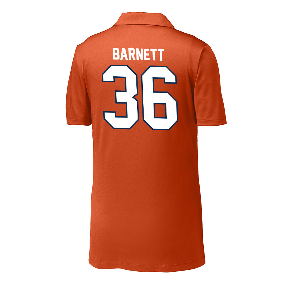 Wheaton IL - NCAA Men's Soccer : Caleb Barnett - Activewear Polo Shirt-1