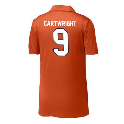 Wheaton IL - NCAA Baseball : Ryan Cartwright - Activewear Polo Shirt-1