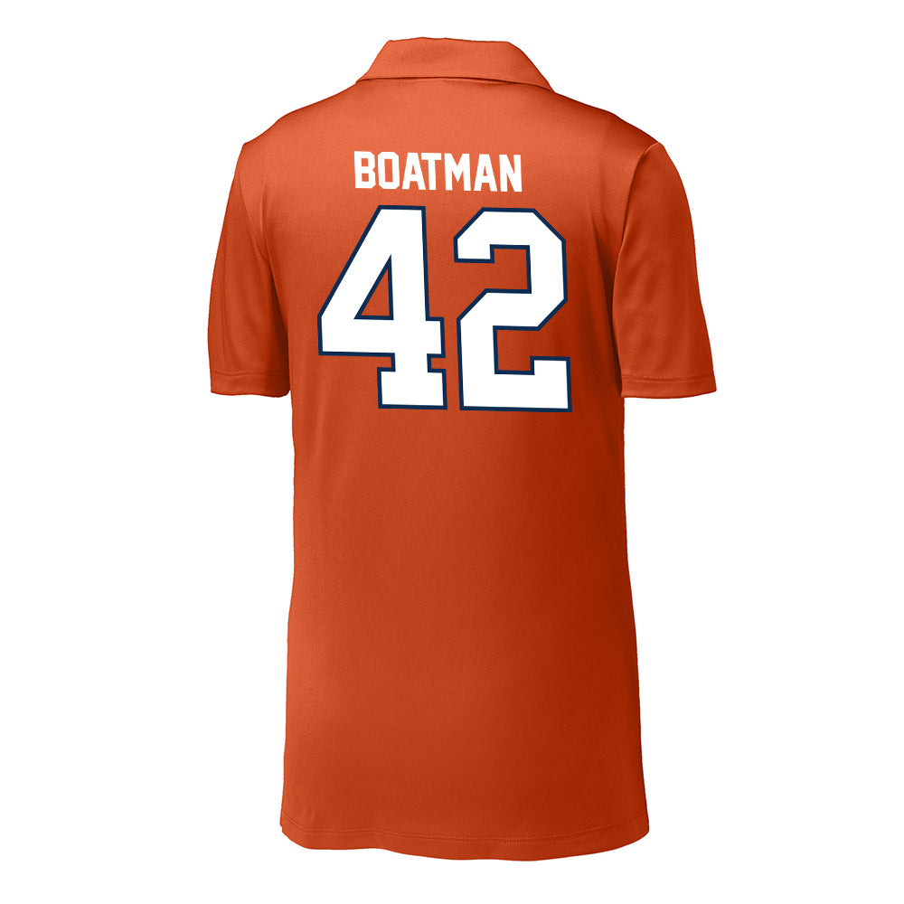 Wheaton IL - NCAA Football : Clay Boatman - Activewear Polo Shirt-1