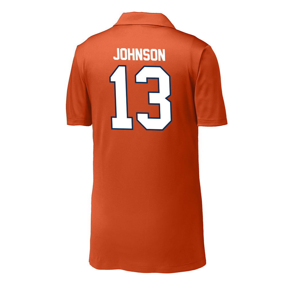 Wheaton IL - NCAA Men's Soccer : Patton Johnson - Activewear Polo Shirt-1