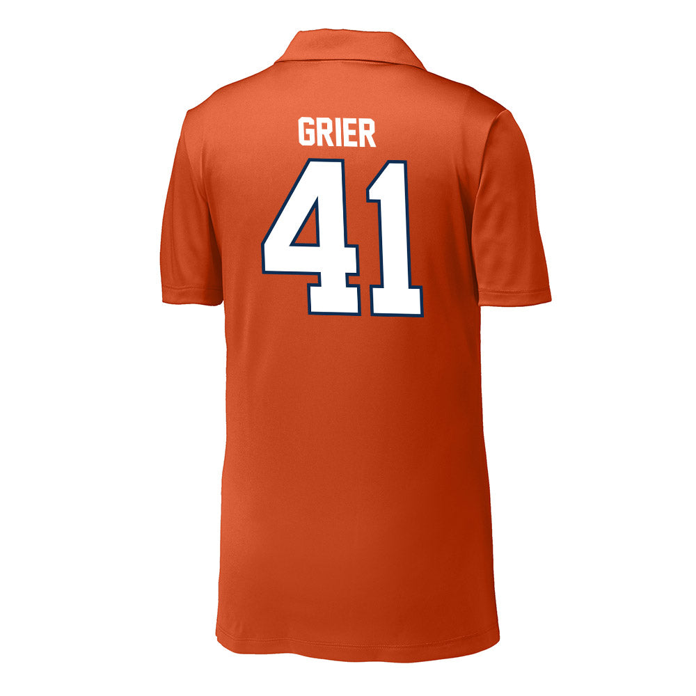 Wheaton IL - NCAA Baseball : Kyle Grier - Activewear Polo Shirt-1
