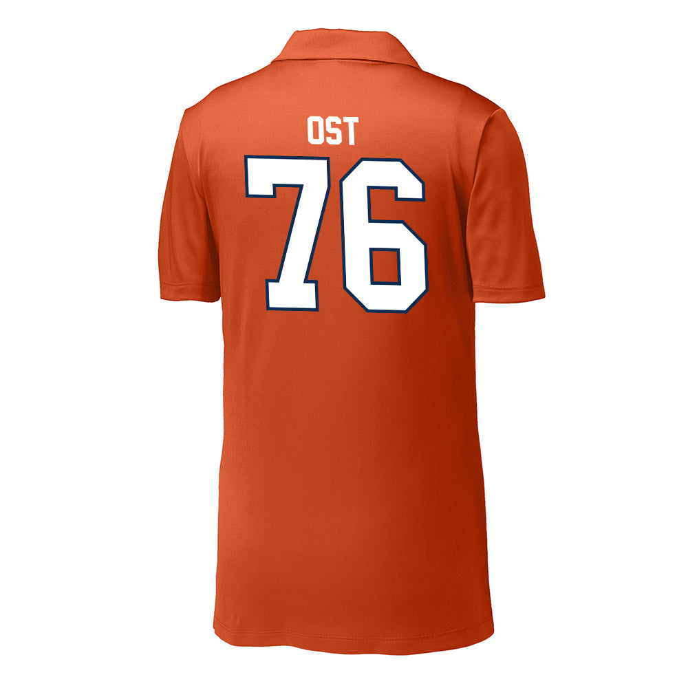 Wheaton IL - NCAA Football : Leo Ost - Activewear Polo Shirt-1