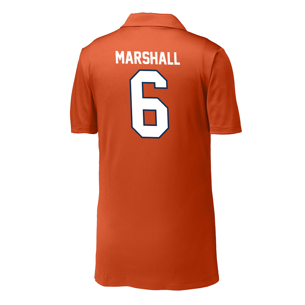 Wheaton IL - NCAA Softball : Makenna Marshall - Activewear Polo Shirt-1