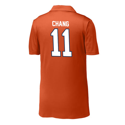 Wheaton IL - NCAA Baseball : Michael Chang - Activewear Polo Shirt-1