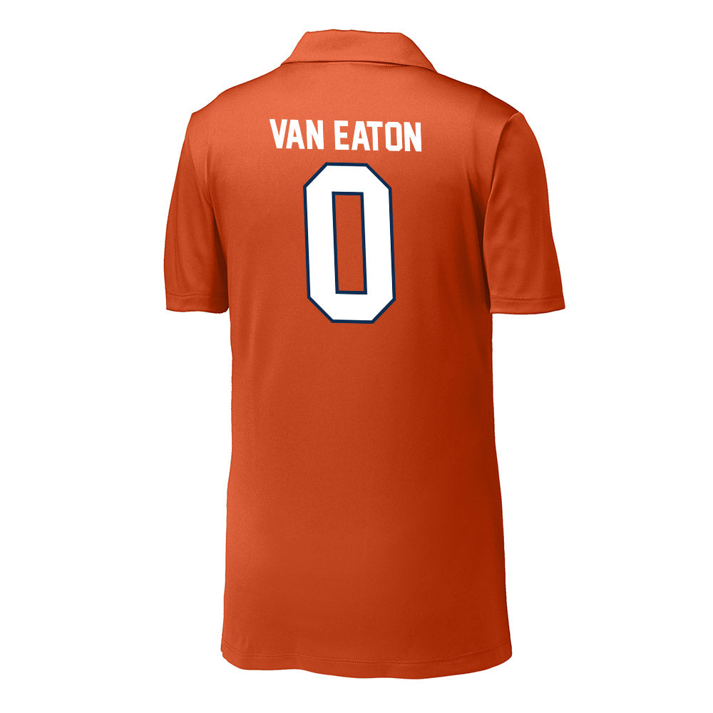 Wheaton IL - NCAA Men's Soccer : Oliver Van Eaton - Activewear Polo Shirt-1
