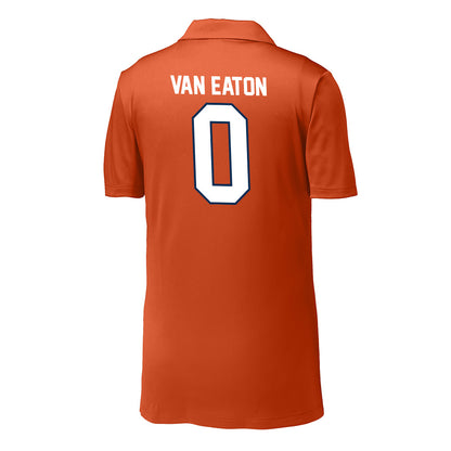 Wheaton IL - NCAA Men's Soccer : Oliver Van Eaton - Activewear Polo Shirt-1