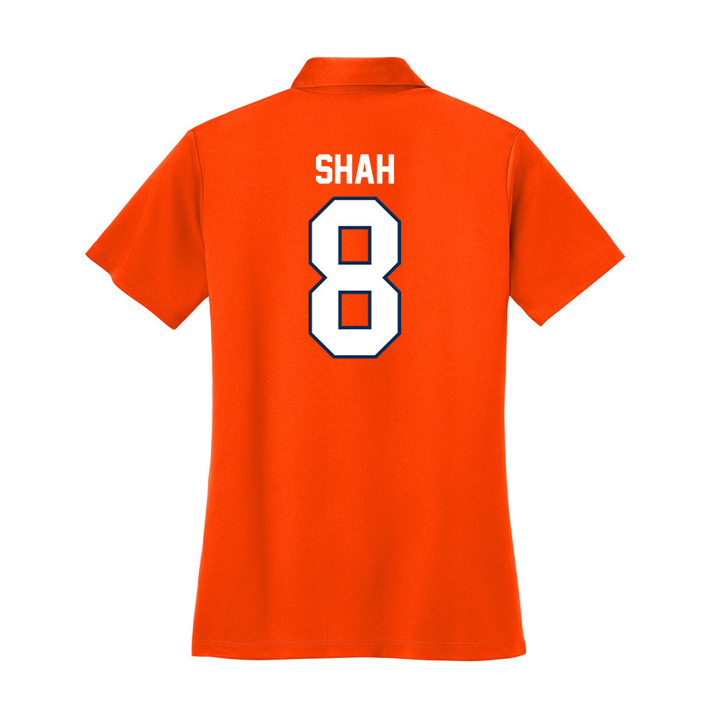Wheaton IL - NCAA Women's Volleyball : Meghan Shah - Women's Activewear Polo Shirt-1