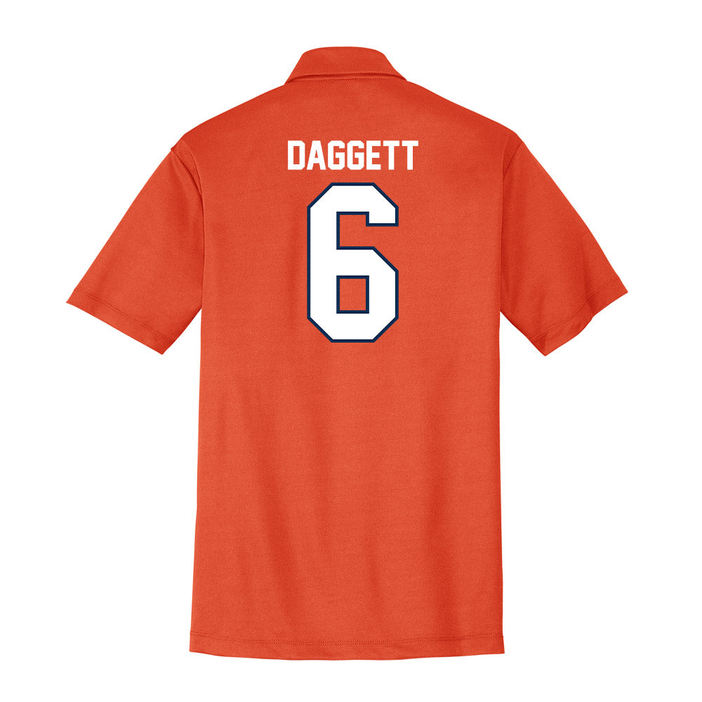 Wheaton IL - NCAA Baseball : Cole Daggett - Activewear Polo Shirt-1