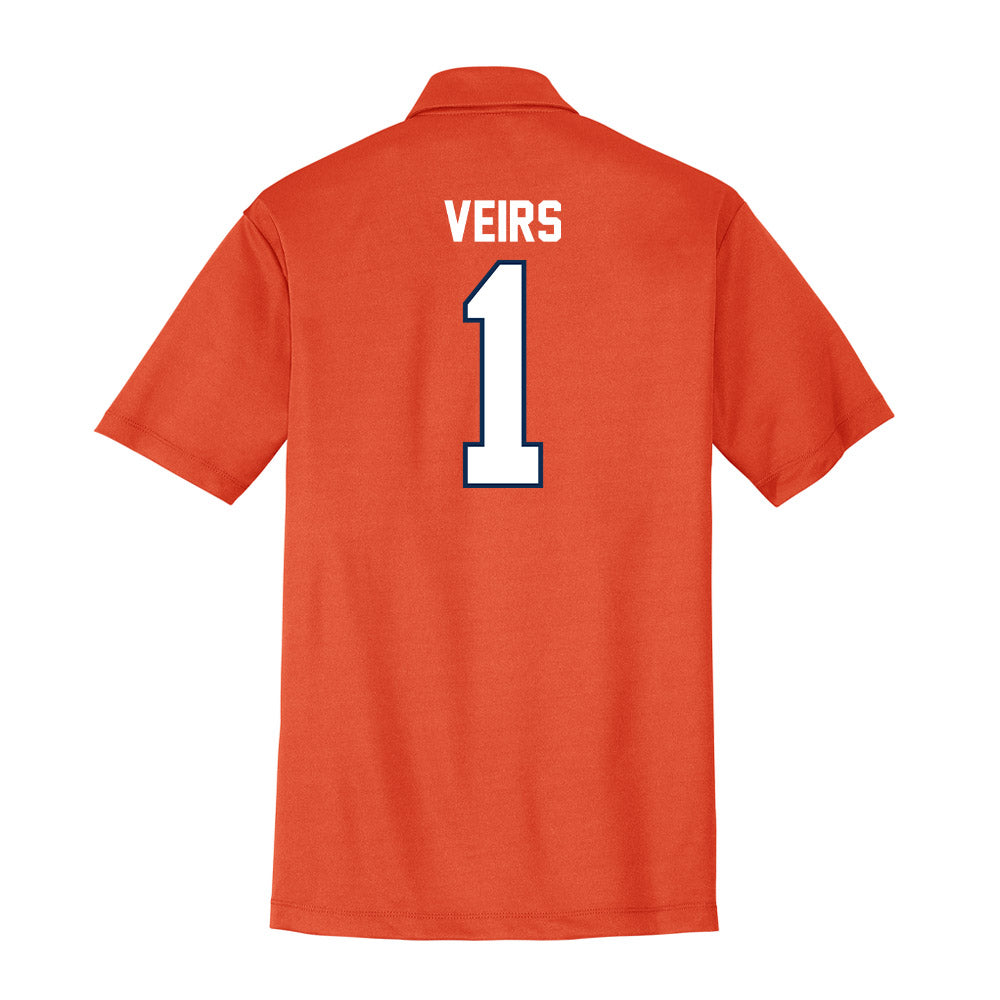 Wheaton IL - NCAA Men's Basketball : Christian Veirs - Activewear Polo Shirt-1