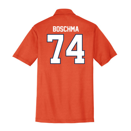 Wheaton IL - NCAA Football : Nick Boschma - Activewear Polo Shirt-1