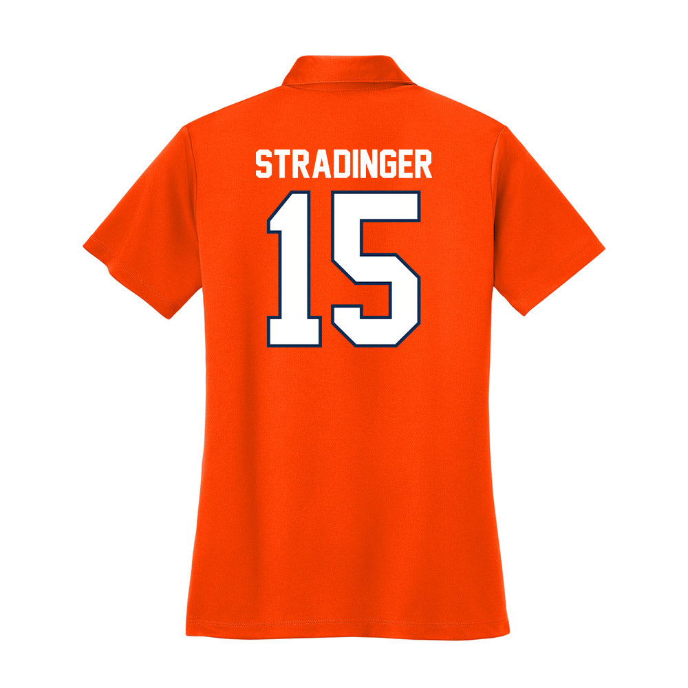 Wheaton IL - NCAA Women's Basketball : Ann Magee Stradinger - Women's Activewear Polo Shirt-1