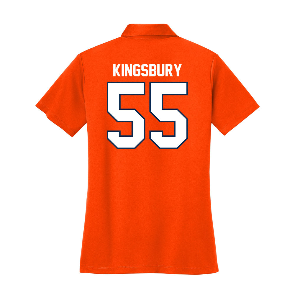 Wheaton IL - NCAA Football : Max Kingsbury - Women's Activewear Polo Shirt-1