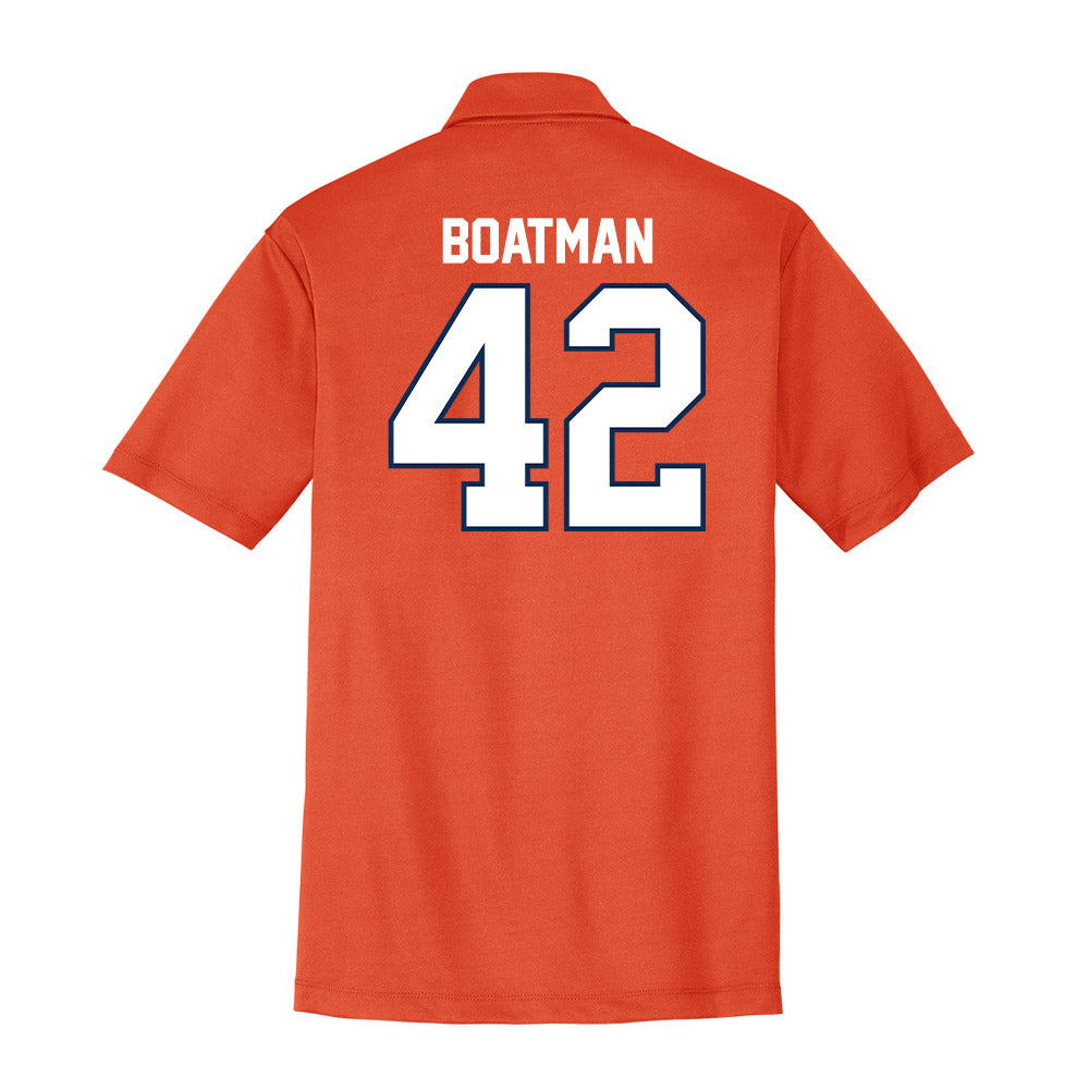 Wheaton IL - NCAA Football : Clay Boatman - Activewear Polo Shirt-1