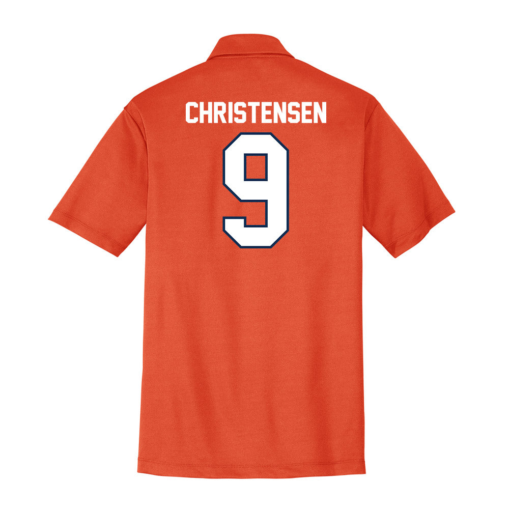 Wheaton IL - NCAA Football : Kirby Christensen - Activewear Polo Shirt-1
