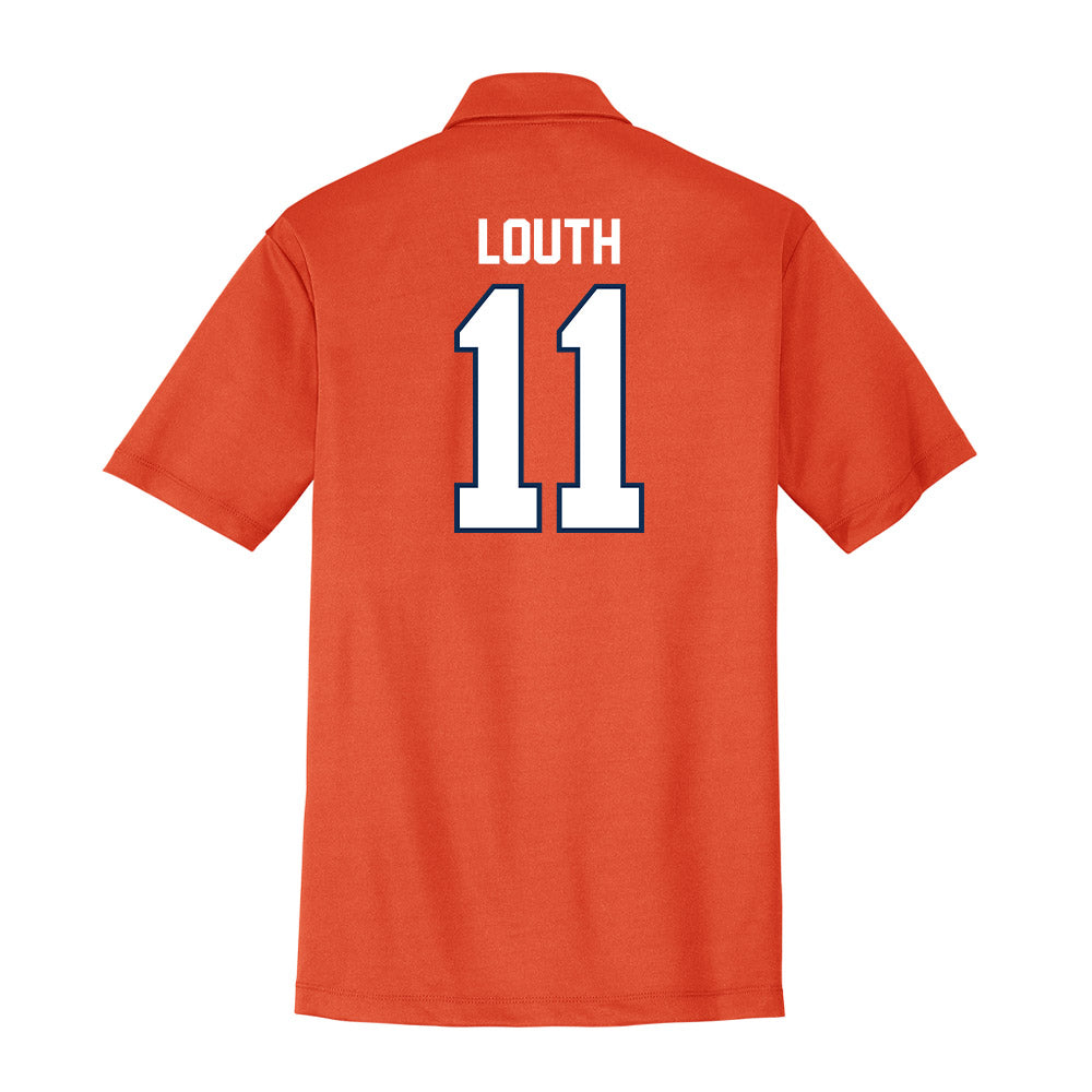 Wheaton IL - NCAA Men's Soccer : Mason Louth - Activewear Polo Shirt-1
