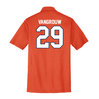 Wheaton IL - NCAA Baseball : Jamin VanGrouw - Activewear Polo Shirt-1