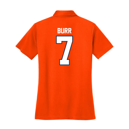 Wheaton IL - NCAA Baseball : Tyler Burr - Women's Activewear Polo Shirt-1