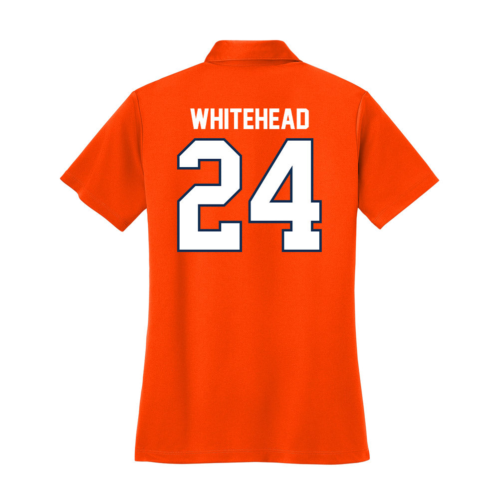 Wheaton IL - NCAA Softball : Abby Whitehead - Women's Activewear Polo Shirt-1