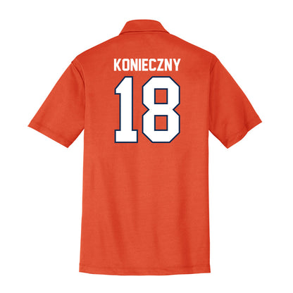 Wheaton IL - NCAA Men's Soccer : Chris Konieczny - Activewear Polo Shirt-1