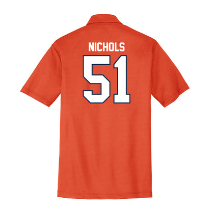 Wheaton IL - NCAA Football : JT Nichols - Activewear Polo Shirt-1