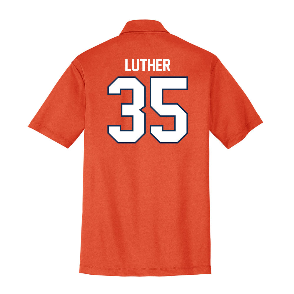 Wheaton IL - NCAA Men's Soccer : Noah Luther - Activewear Polo Shirt-1