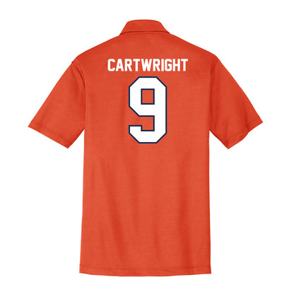 Wheaton IL - NCAA Baseball : Ryan Cartwright - Activewear Polo Shirt-1