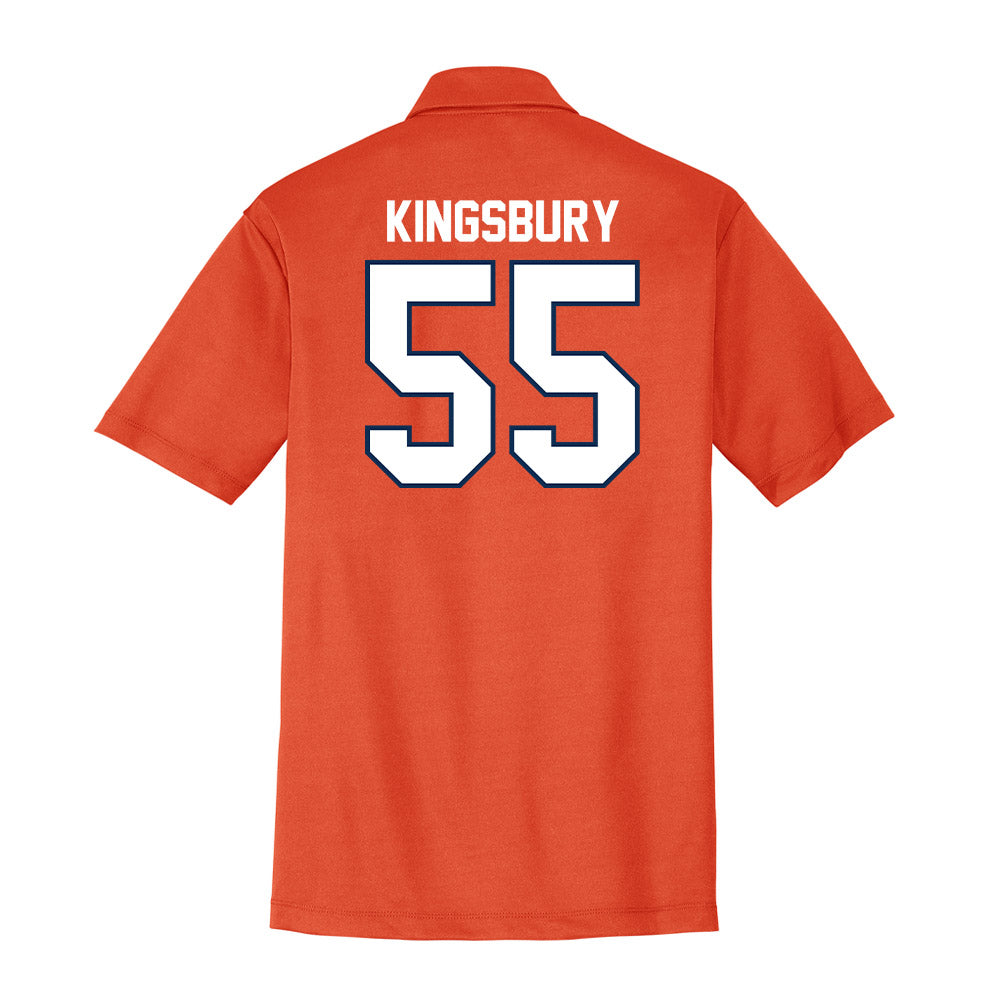 Wheaton IL - NCAA Football : Max Kingsbury - Activewear Polo Shirt-1