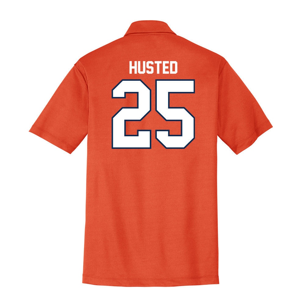 Wheaton IL - NCAA Baseball : Noah Husted - Activewear Polo Shirt-1